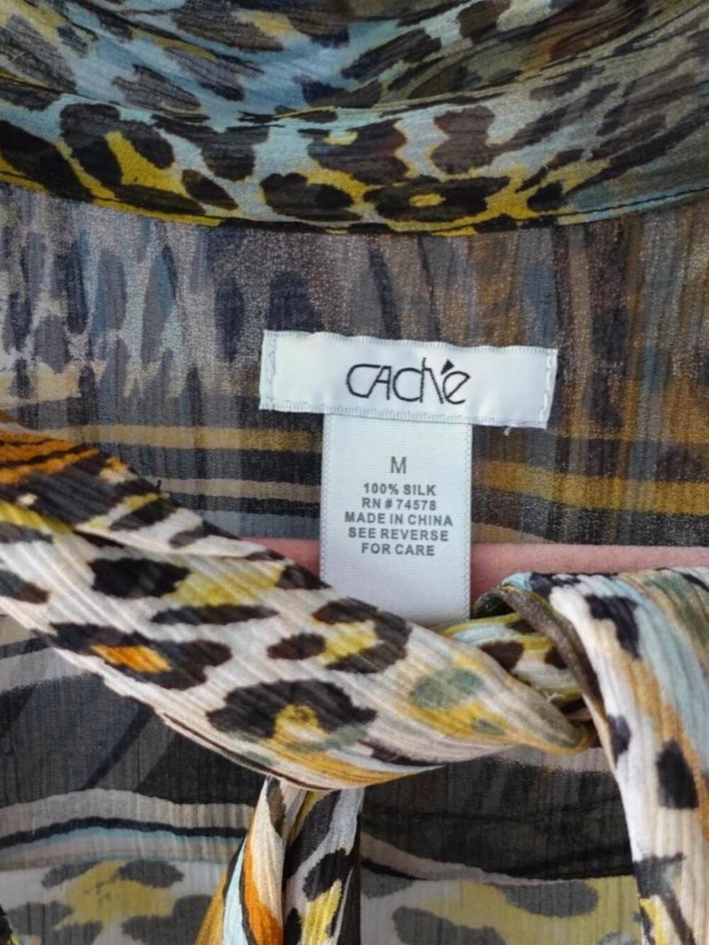 Cache Women's Multi Blouse - Picture 2 of 3